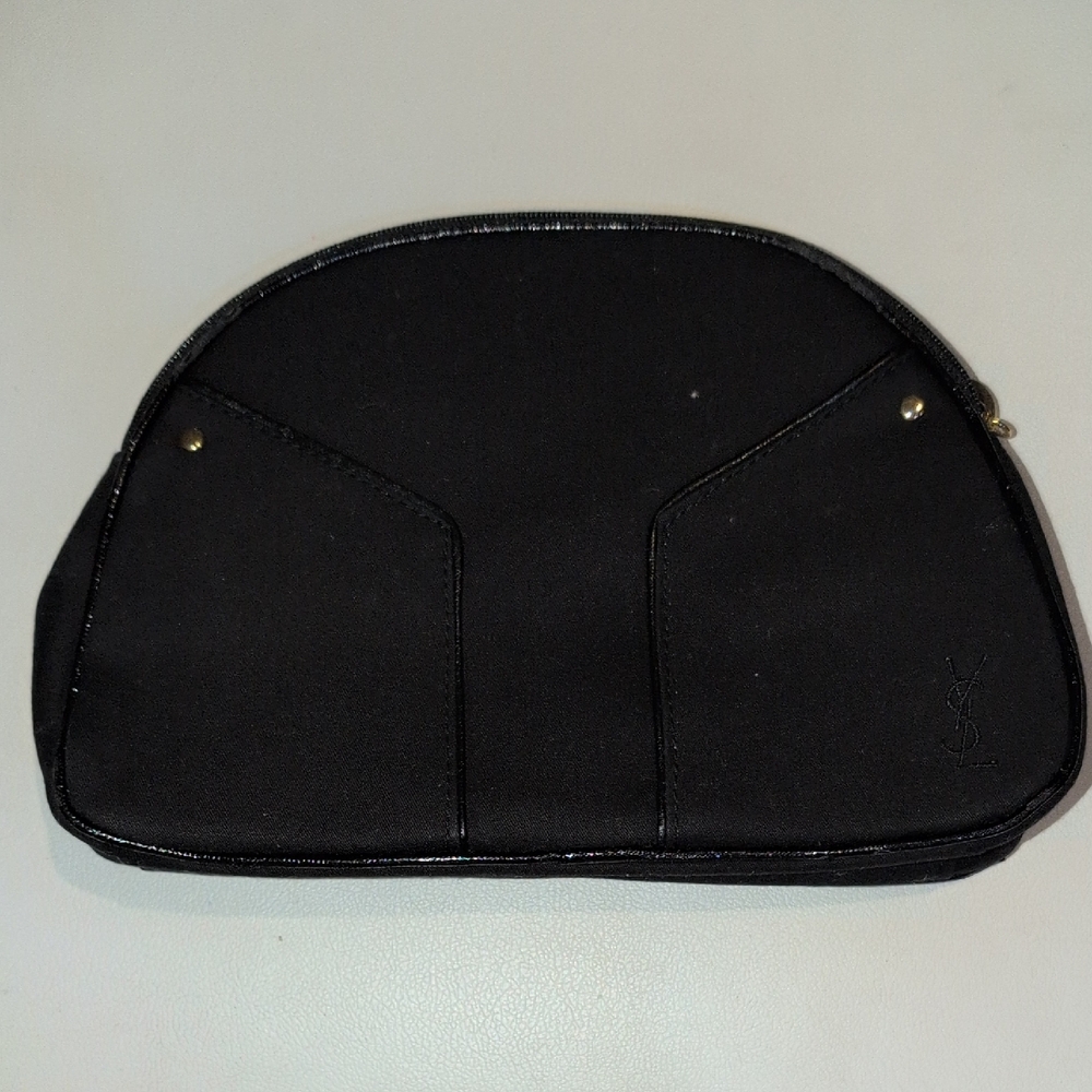 Yves Saint Laurent  Black Cosmetics Bag